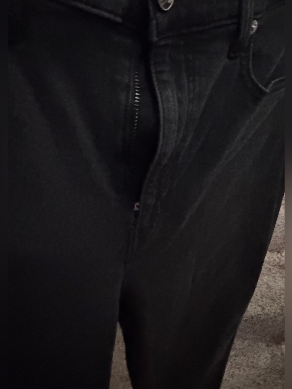 VGUC Women’s AYR “The Riser" Black ( Onyx) Denim Sz. W: 30; L: 26 - Picture 3 of 10